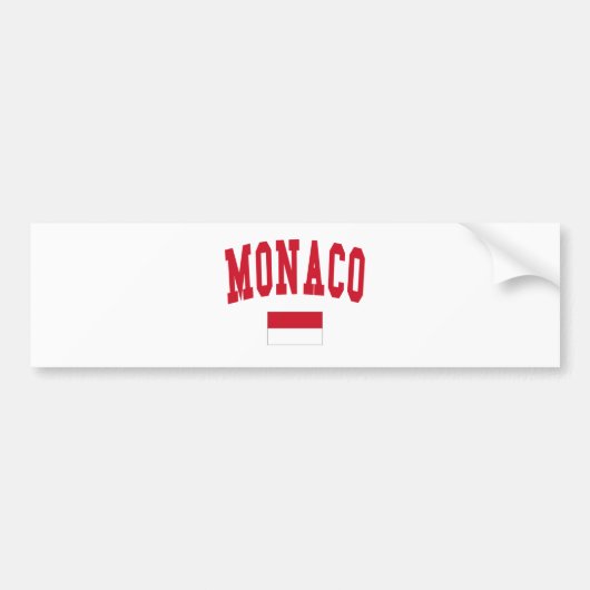 MONACO BUMPERSTICKER (Voorkant)