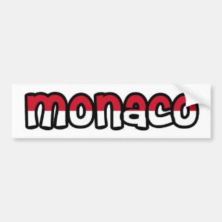 Monaco Bumpersticker