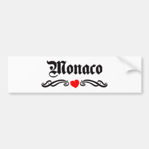Monaco Bumpersticker