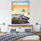 Monaco Canvas Afdruk (Insitu (Slaapkamer))