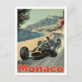 Monaco Circuit  Beroemde Reisplaats Briefkaart (Voorkant)