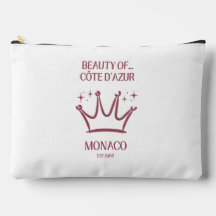 Monaco Cote d'Azur Kroon Luxe 1965 Pouch