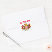 monaco-Design Vierkante Sticker (Envelop)