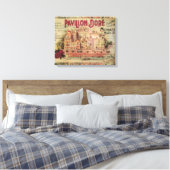 Monaco Fancy  Rivièra Frankrijk Canvas Afdruk (Insitu (Slaapkamer))