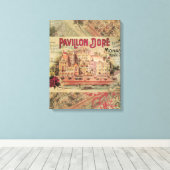 Monaco Fancy  Rivièra Frankrijk Canvas Afdruk (Insitu (Houten vloer))