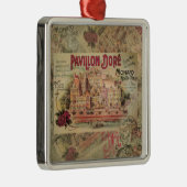 Monaco Fancy Rivièra Frankrijk Metalen Ornament (Rechts)