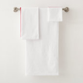 Monaco Flag Bad Handdoek (Insitu)