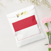 Monaco Flag Bedankzakje (Gezegeld)
