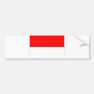Monaco Flag Bumpersticker