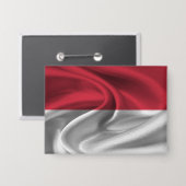 Monaco Flag Button (Voorkant / Achterkant)