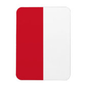 Monaco Flag Magneet (Verticaal)