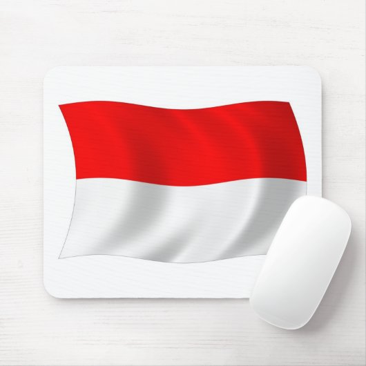 Monaco Flag Mousepad Muismat (Met muis)