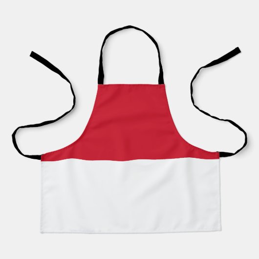 Monaco Flag Schort (Voorkant)