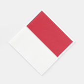 Monaco Flag Servet (Hoek)