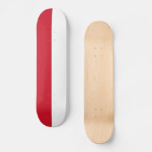 Monaco Flag Skateboard (Voorkant)