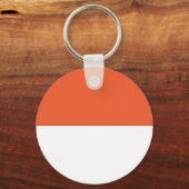 Monaco Flag Sleutelhanger (Voorkant)
