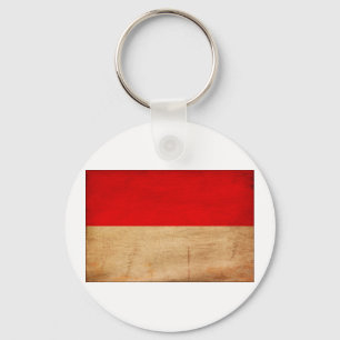 Monaco Flag Sleutelhanger