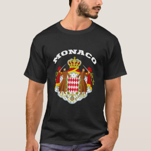 Monaco Flag souvenir Monte Carlo T-shirt