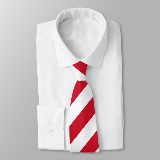 Monaco Flag Stropdas (Gebonden)