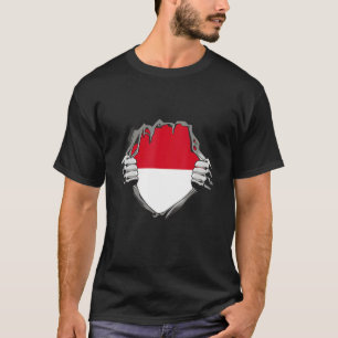 Monaco Flag T-shirt