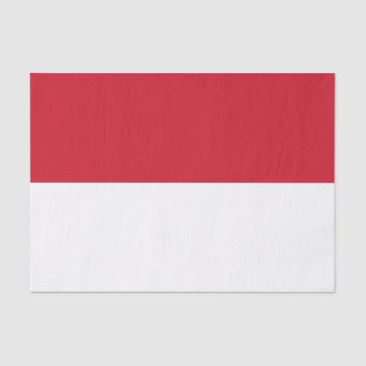 Monaco Flag Tissuepapier (Voorkant)