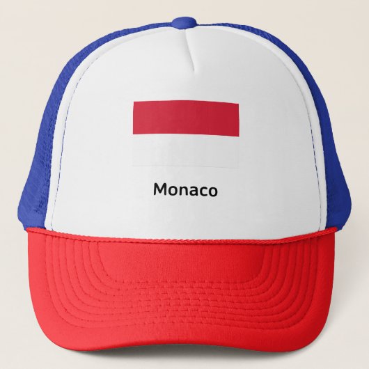Monaco Flag Trucker Pet (Voorkant)