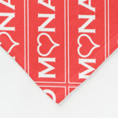 Monaco Fleece Deken (Hoek)