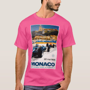 Monaco Grand Prix 1966 Auto Racing Print T-shirt