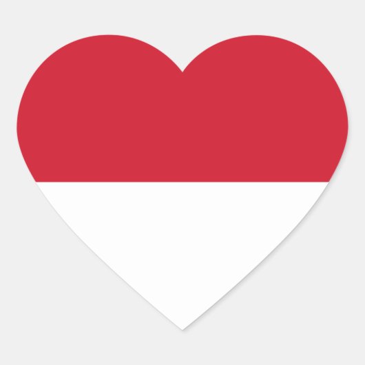 monaco hart sticker (Voorkant)