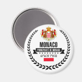 Monaco Magneet (Voorkant / Achterkant)