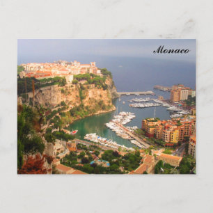Monaco Magnet Briefkaart