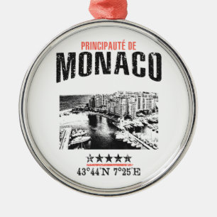 Monaco Metalen Ornament
