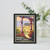 Monaco Monte Carlo Briefkaart (Staand voorkant)