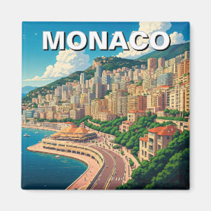 Monaco Monte Carlo Europa Reizen Magneet