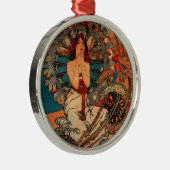 Monaco Monte Carlo Metalen Ornament (Rechts)