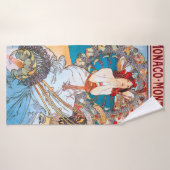 Monaco, Monte-Carlo, Mucha (Serviette de bain)
