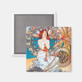 Monaco, Monte-Carlo, Mucha Magneet (Voorkant / Achterkant)