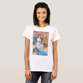Monaco, Monte-Carlo, Mucha T-shirt (Voorkant volledig)