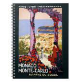 Monaco Monte Carlo Spiral Photo Notitieboek (Voorkant)