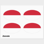 Monaco Ovale Sticker (Vel)
