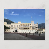 Monaco paleis briefkaart (Voorkant)