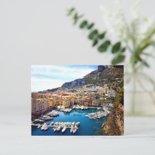 Monaco Port Briefkaart