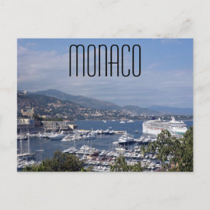 monaco port briefkaart
