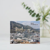 monaco port briefkaart (Staand voorkant)