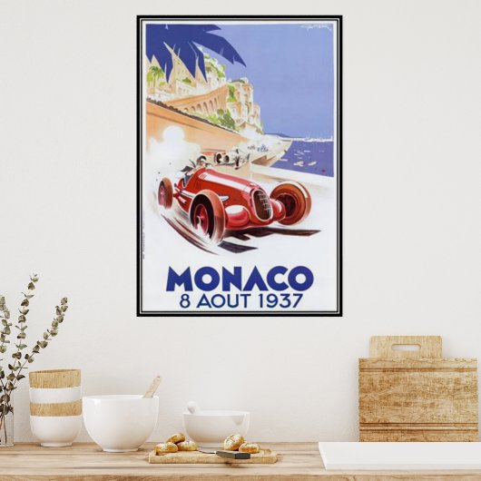Monaco - Poster (Keuken)