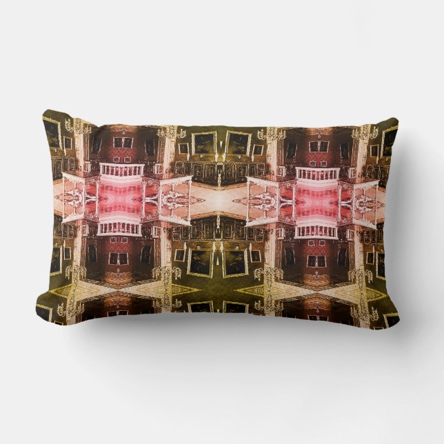  Monaco Prince's paleis York Room Throw Pil Kussen (Voorkant)