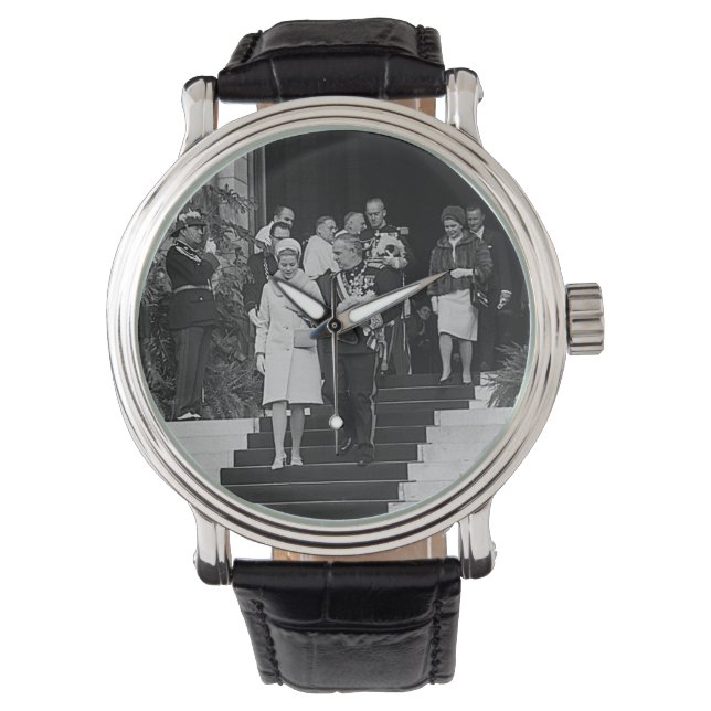  Monaco Prins Albert en Princess Grace Horloge (Voorkant)