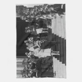  Monaco Prins Albert en Princess Grace Theedoek (Verticaal)