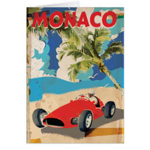 MONACO RACING-REISPOSTER