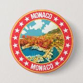 Monaco Ronde Button 7,6 Cm (Voorkant)